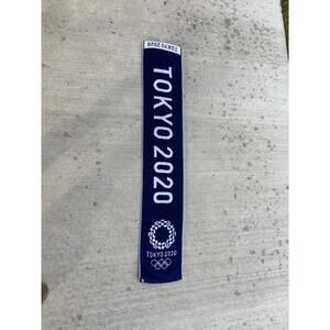 Tokyo 2020 Olympics ASICS Indigo Blue Towel New With Tags